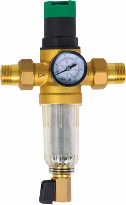 Фільтр промивний з редуктором тиску HPF-101 1/2"
