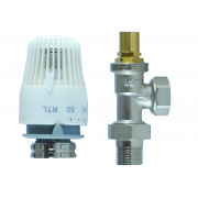 Кран термостатический угловой RTL  HVRT-01 1/2"